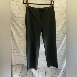 Women’s Charter Club Slim It Uo Charcoal Pinstripe Dress Business Pants Size‎ 8